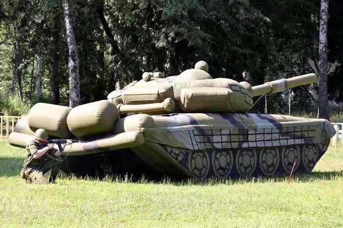 巢湖大型充气坦克